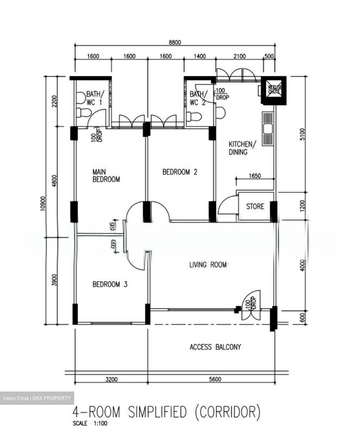 Blk 147 Serangoon North Avenue 1 (Serangoon), HDB 4 Rooms #592555041